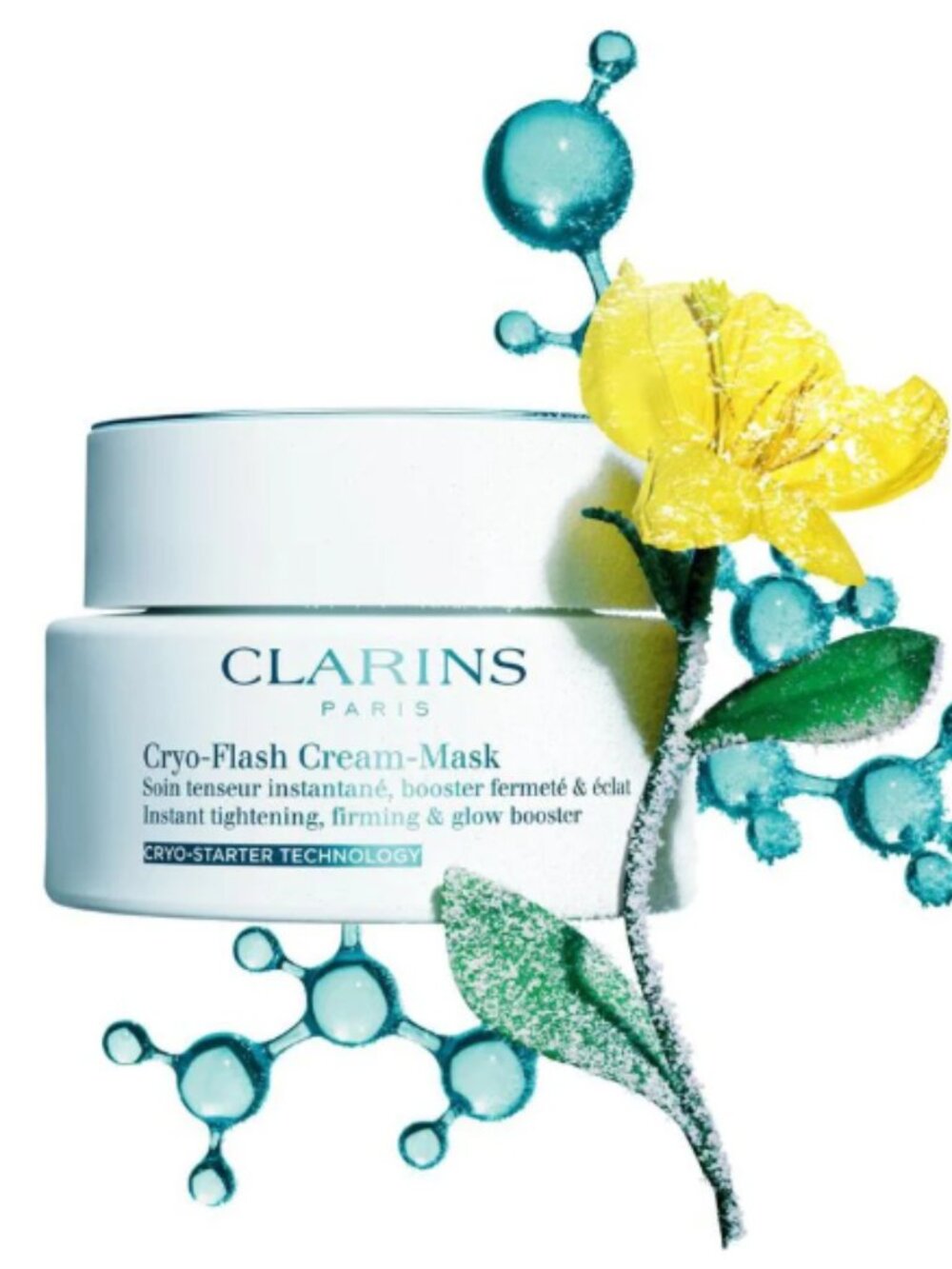 Clarins Cryo-Flash Instant Lift Effect & Glow Boosting Face Mask